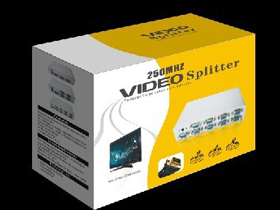 8Port Video Splitter 250MHZ