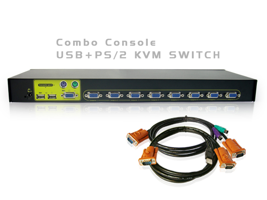 8USB+PS/2ϽӿKVMл
