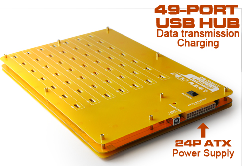 49-port usb 2.0 hub special for bitcoin litecoin mining
